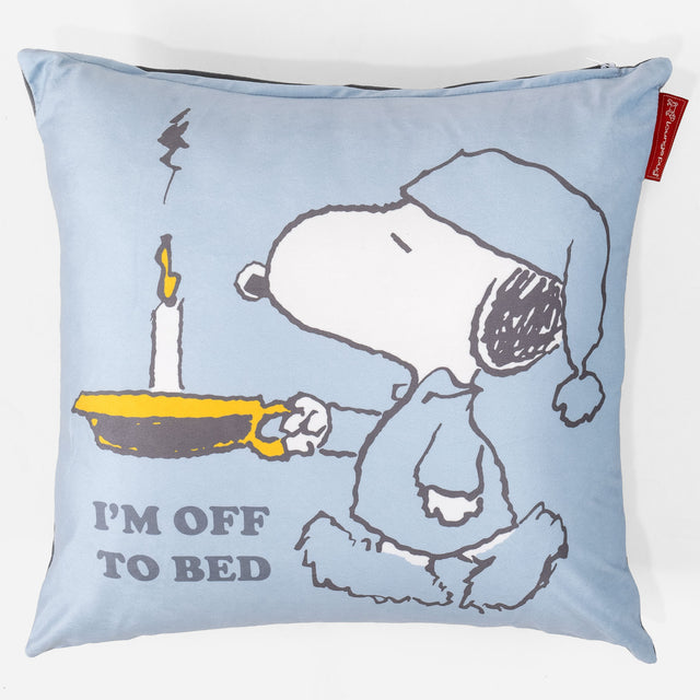 Charlie Brown y Snoopy Fundas de Cojín 47 x 47cm - A dormir 01