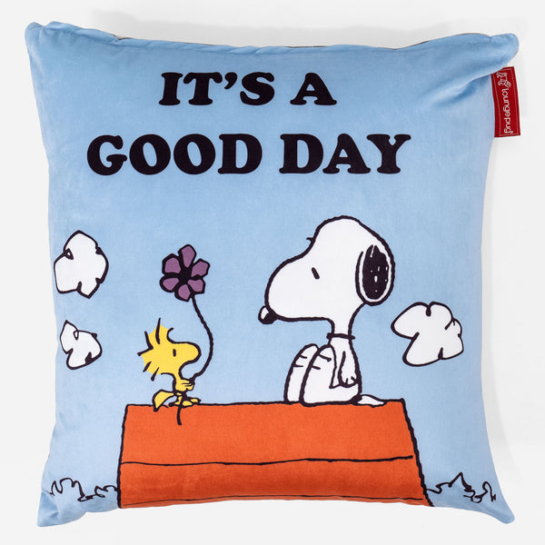 Charlie Brown y Snoopy Fundas de Cojín 47 x 47cm - Buen Día 01