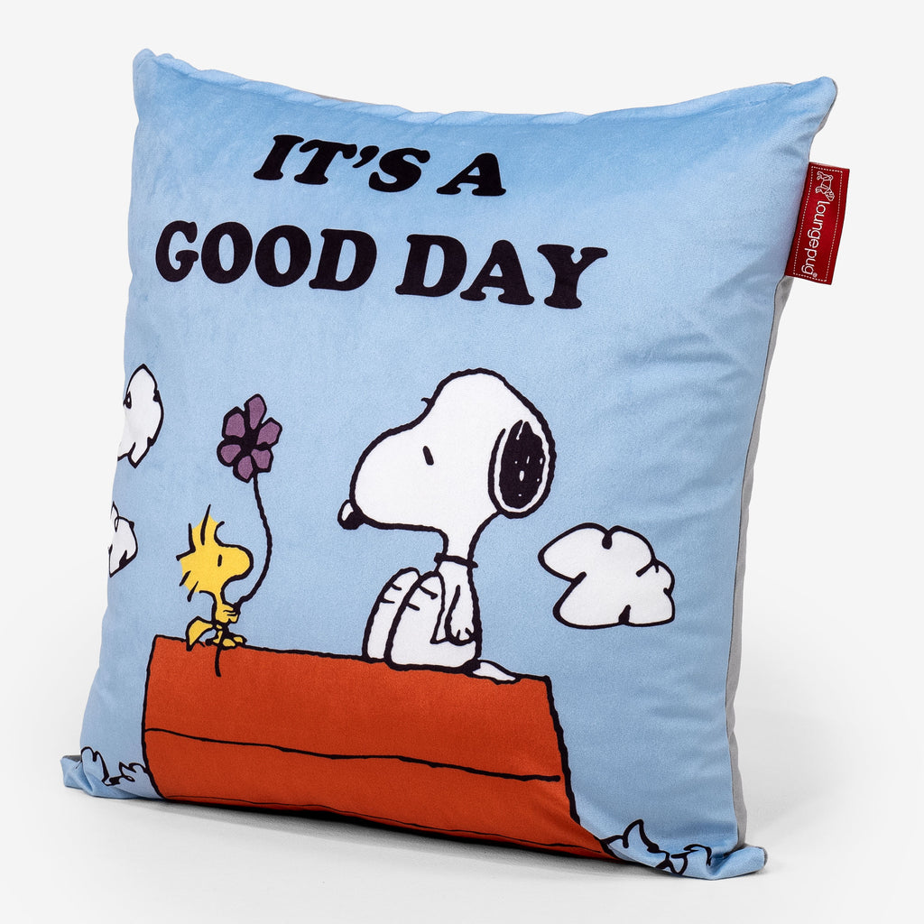 Charlie Brown y Snoopy Fundas de Cojín 47 x 47cm - Buen Día 03