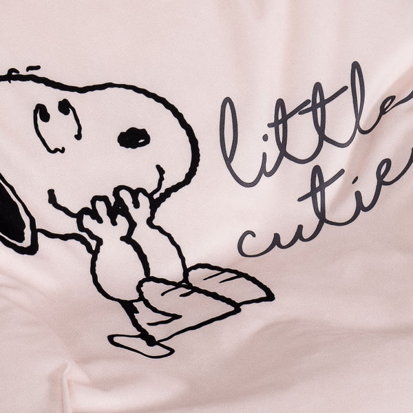 Charlie Brown y Snoopy Puf Encorvado Niños 2-6 años - Lindo Fabric Close-up Image
