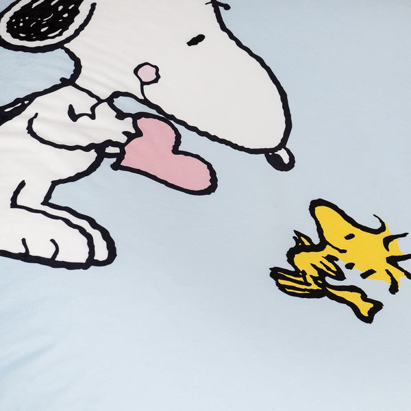 Charlie Brown y Snoopy Puf Flexiforma Juniors 2-14 años - Abrazo Fabric Close-up Image