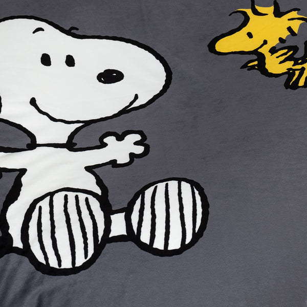 Charlie Brown y Snoopy Puf Flexiforma Niños 1-3 años - Emilio Fabric Close-up Image