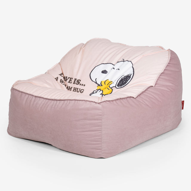 Charlie Brown y Snoopy Puf Silla Encorvada - Amor 02