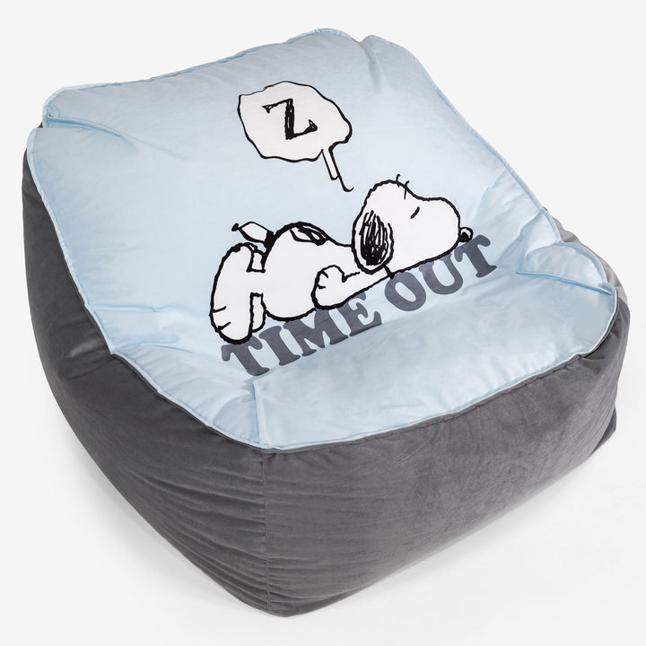 Charlie Brown y Snoopy Puf Silla Encorvada - Hora de Descanso 01