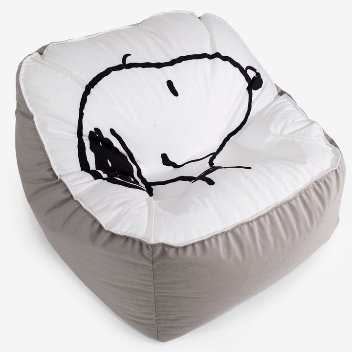 Charlie Brown y Snoopy Puf Silla Encorvada - Snoopy  01