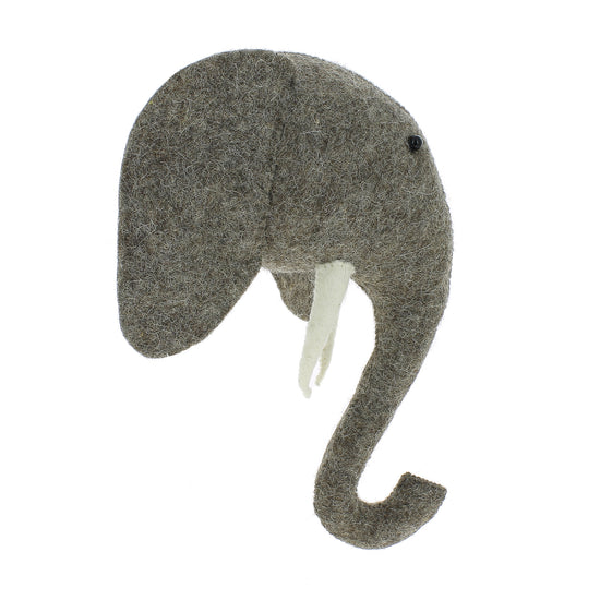 Decoración de pared Cabeza de Elefante 04