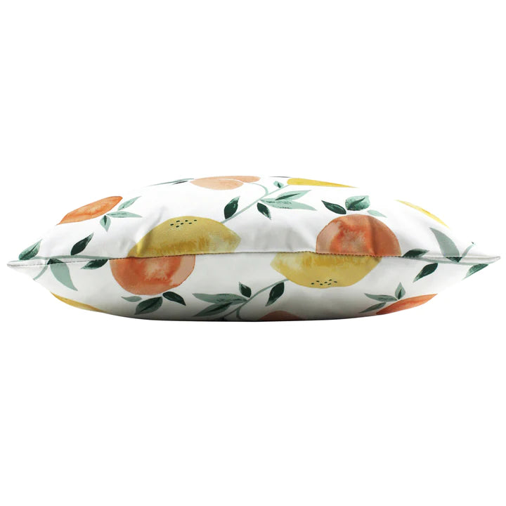Fundas de Cojín Exterior 43 x 43cm - Estampado de Frutas Blanco 02