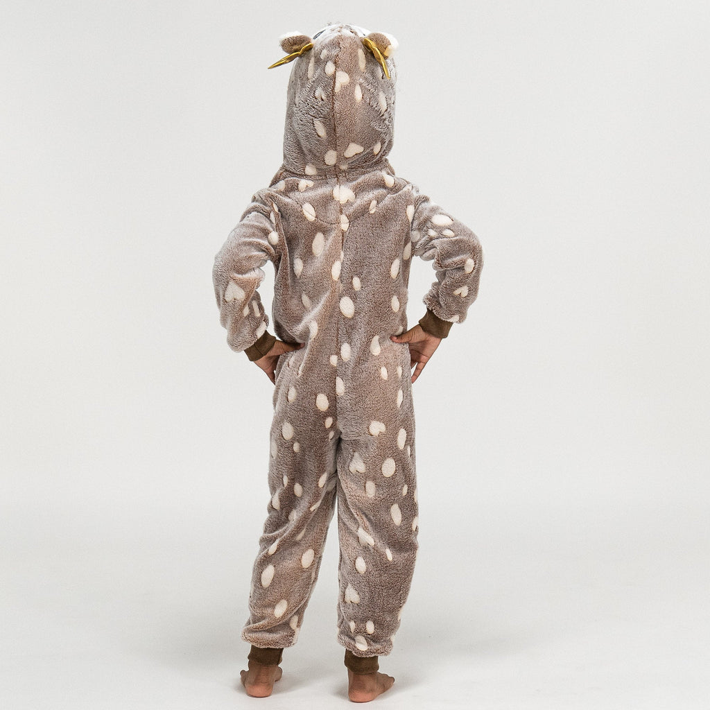 Pijama mono polar Estampado Reno para niños 05