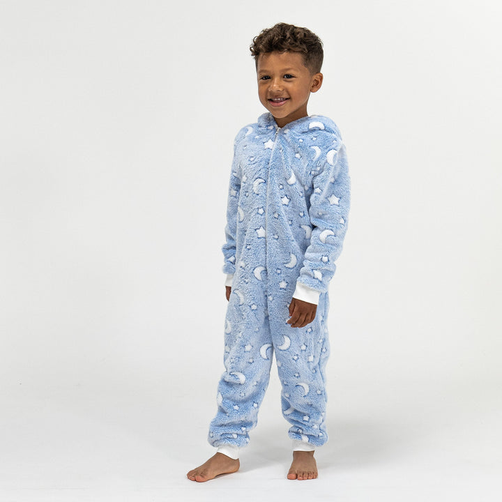 Pijama mono polar Estrellas y Lunas Infantil 03