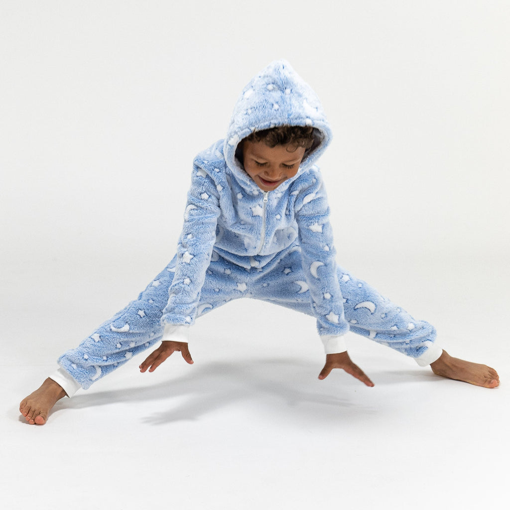 Pijama mono polar Estrellas y Lunas Infantil 05