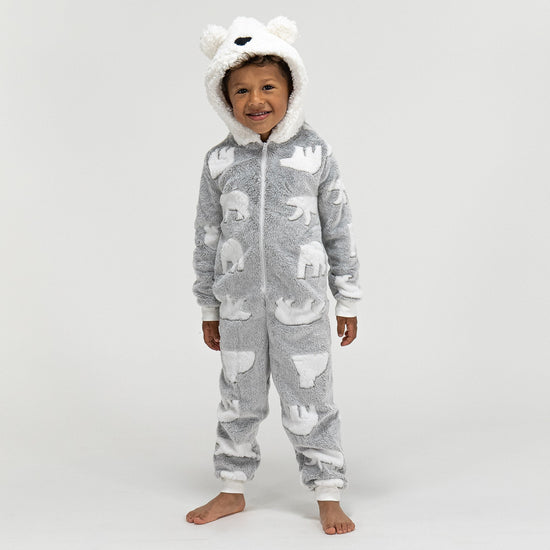 Pijama mono polar Oso polar Infantil 01