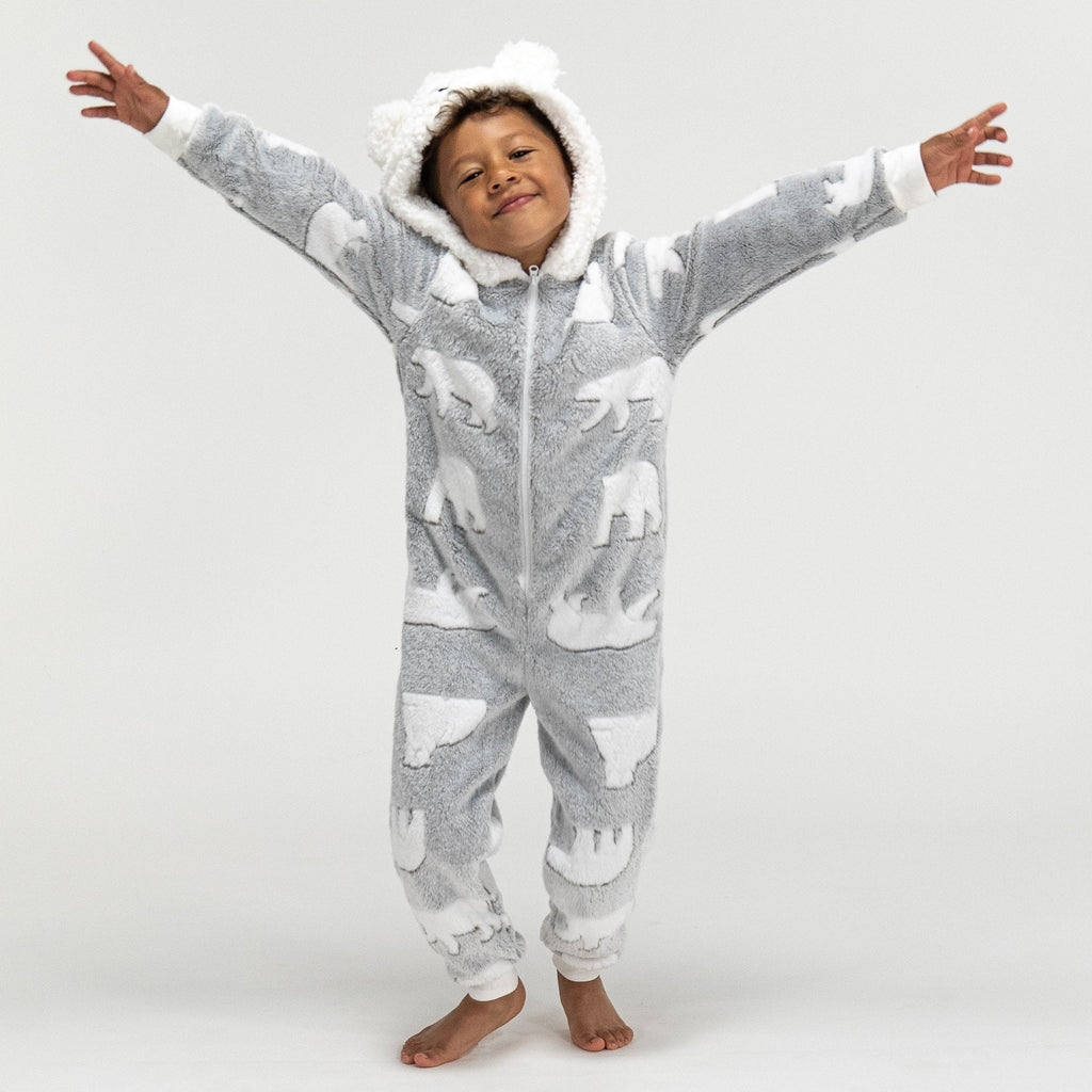 Pijama mono polar Oso polar Infantil 02
