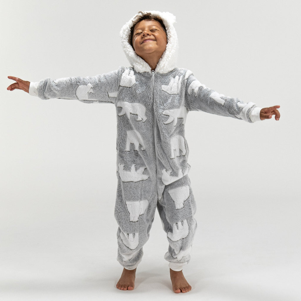 Pijama mono polar Oso polar Infantil 03