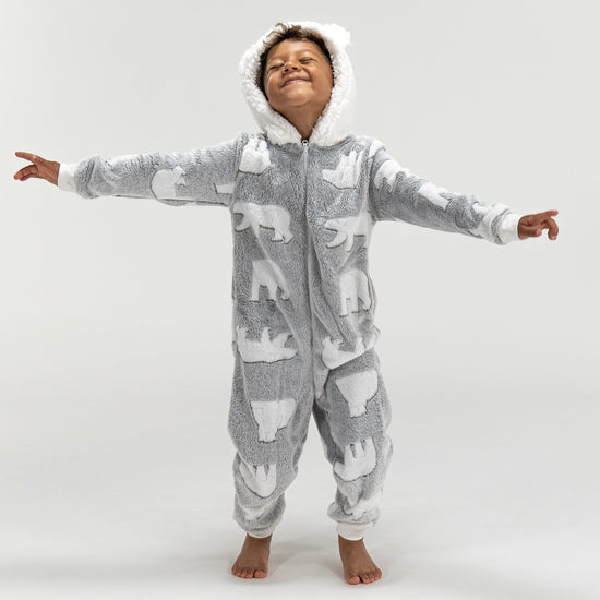 Pijama mono polar Oso polar Infantil 03