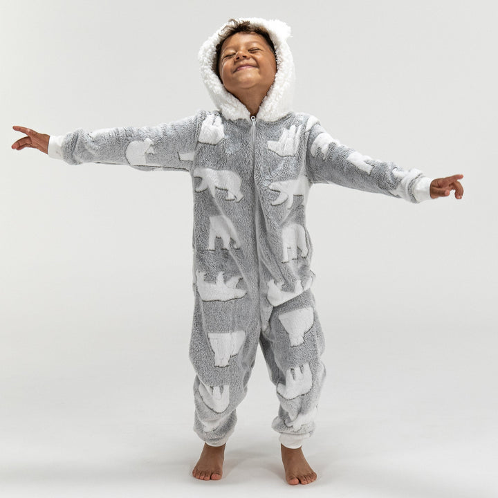 Pijama mono polar Oso polar Infantil 03