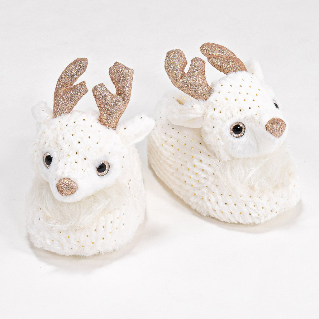 Zapatillas de casa para niños Venado Blanco 01