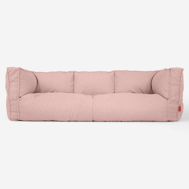 Albert Puf Sofá 3 plazas - Boucle Rosa_01