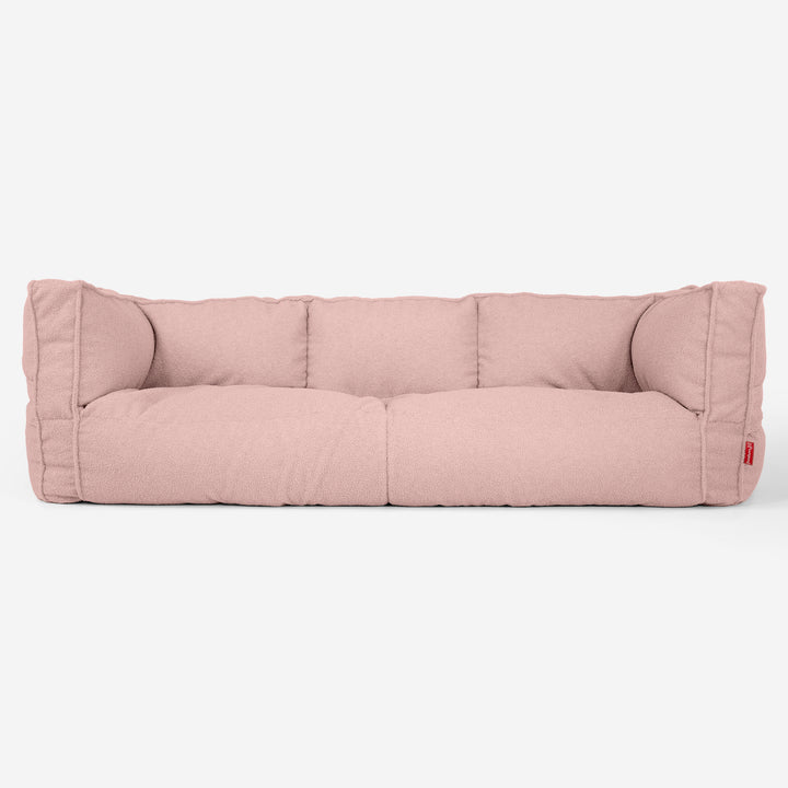 Albert Puf Sofá 3 plazas - Boucle Rosa_01