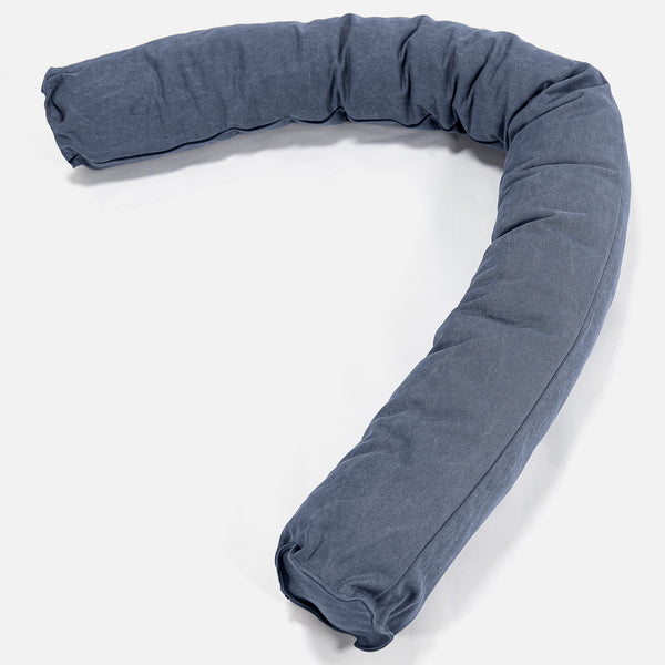 Almohada Gigante Para sofás, C150L, CloudSac Viscoelástico - Vaquero Desgastado Azul Marino 01