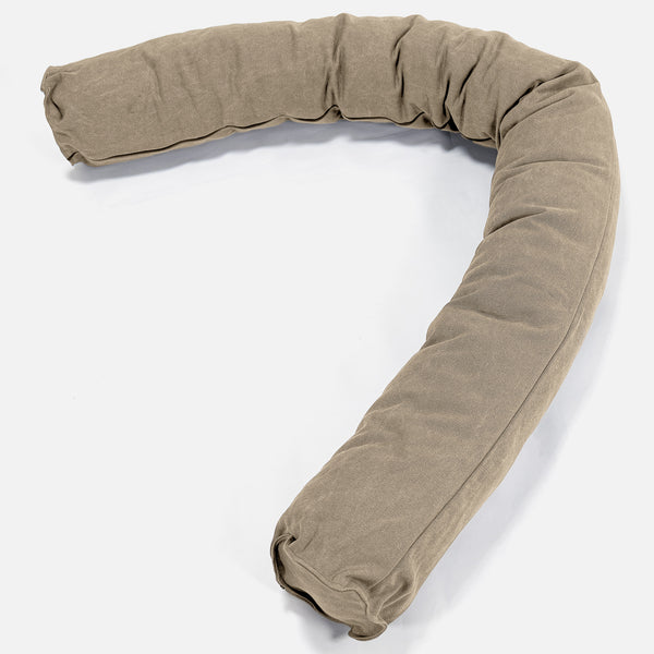 Almohada Gigante Para sofás, C150L, CloudSac Viscoelástico - Vaquero Desgastado Tierra 01