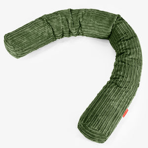 Almohada Gigante para Sofás XL - Pana Clásica Bosque Verde