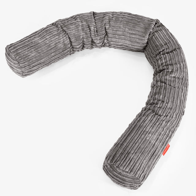 Almohada Gigante para Sofás XL - Pana Clásica Grafito 01