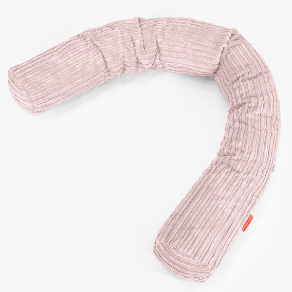 Almohada Gigante Para sofás, C150L, CloudSac Viscoelástico - Pana Clásica Rosa Claro 01