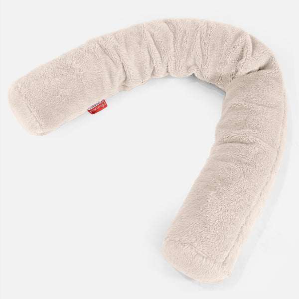 Almohada Gigante para Sofás XL - Piel de Osito Sintética Crema 01