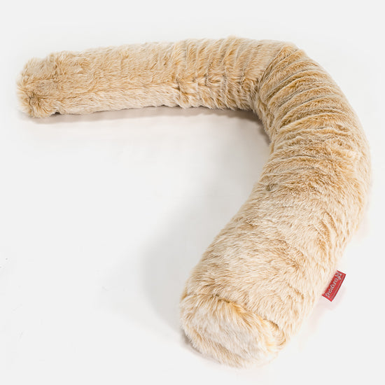 Almohada Gigante para Sofás XL - Piel Sintética Blanco 01