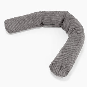 Almohada Gigante para Sofás XL - Pompón Carbón Gris