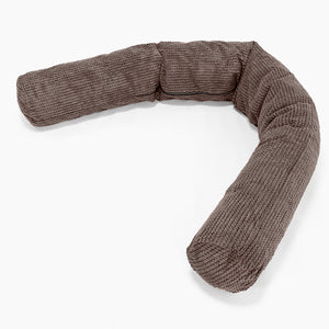 Almohada Gigante para Sofás XL - Pompón Chocolate
