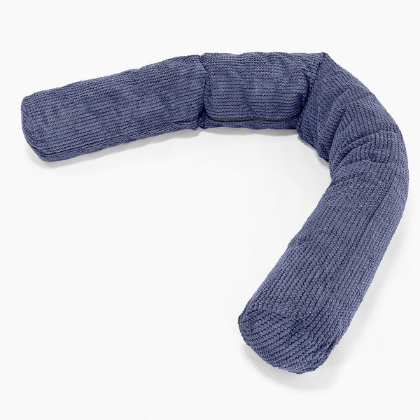 Almohada Gigante Para sofás, C150L, CloudSac Viscoelástico - Pompón Morado 01