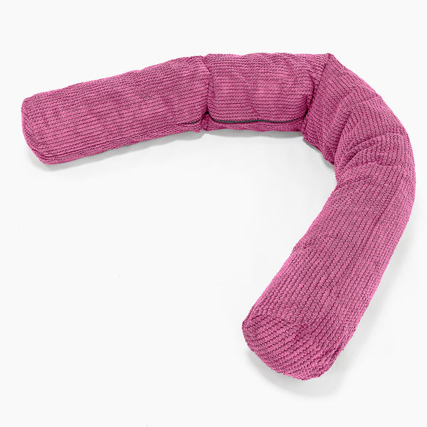 Almohada Gigante Para sofás, C150L, CloudSac Viscoelástico - Pompón Rosa 01