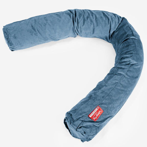 Almohada Gigante Para sofás, C150L, CloudSac Viscoelástico - Tejido de Rejilla Egeo Azul 01