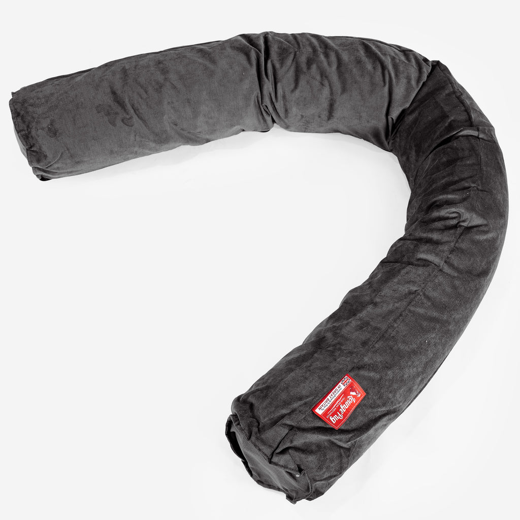 Almohada Gigante Para sofás, C150L, CloudSac Viscoelástico - Tejido de Rejilla Grafito 01