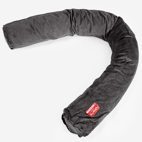 Almohada Gigante para Sofás XL - Tejido de Rejilla Grafito 01