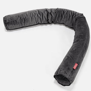 Almohada Gigante para Sofás XL - Terciopelo Grafito