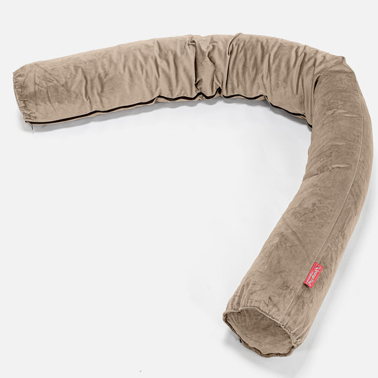 Almohada Gigante para Sofás XL - Terciopelo Visón 01