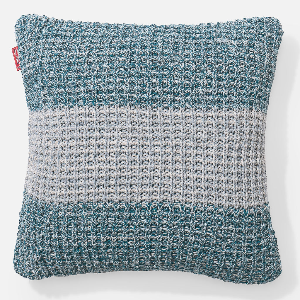 Cojín 47 x 47cm - Algodón 100% Chester Azul 01