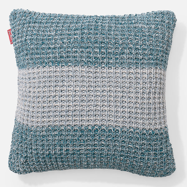 Cojín 47 x 47cm - Algodón 100% Chester Azul 01