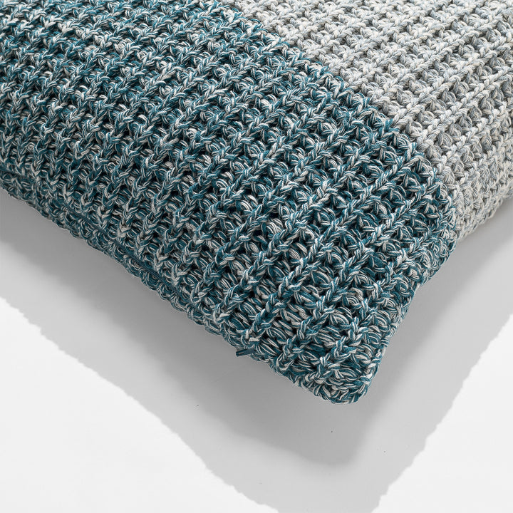 Cojín 47 x 47cm - Algodón 100% Chester Azul 02