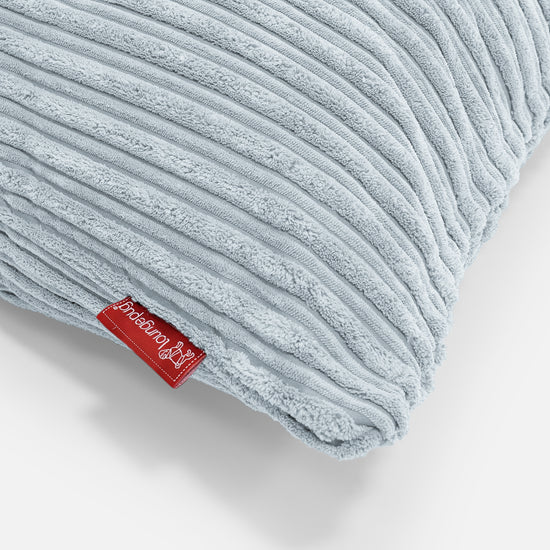 CloudSac 50 Almohada Gigante Viscoelástica 40 x 80cm - Pana Clásica Bebé Azul