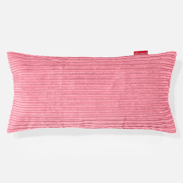 CloudSac 50 Almohada Gigante Viscoelástica 40 x 80cm - Pana Clásica Coral 