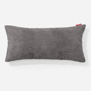 Fundas de Cojín Rectangular Gigante 40 x 70cm - Pompón Carbón Gri