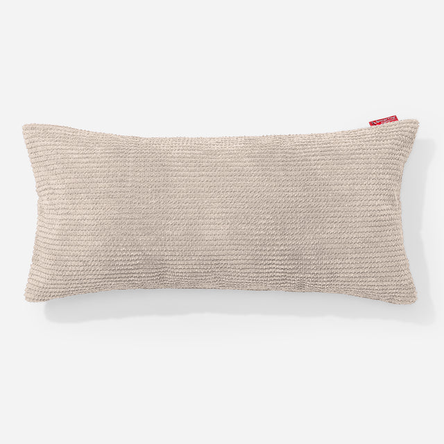 CloudSac 50 Almohada Gigante Viscoelástica 40 x 80cm - Pompón Crema 