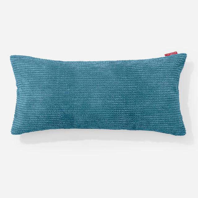 CloudSac 50 Almohada Gigante Viscoelástica 40 x 80cm - Pompón Egeo Azul 