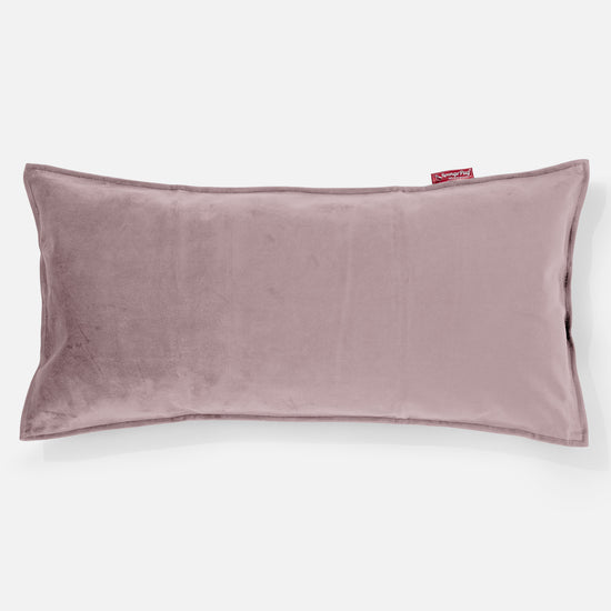 CloudSac 50 Almohada Gigante Viscoelástica 40 x 80cm - Terciopelo Rosa 0