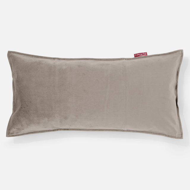 CloudSac 50 Almohada Gigante Viscoelástica 40 x 80cm - Terciopelo Visón 