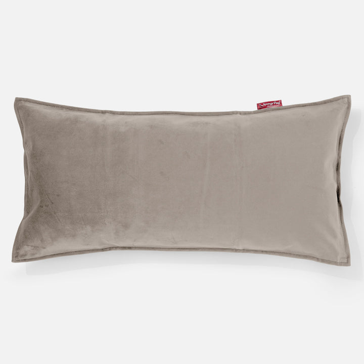 CloudSac 50 Almohada Gigante Viscoelástica 40 x 80cm - Terciopelo Visón 