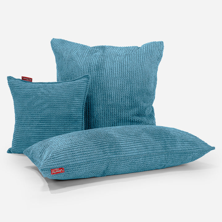 Cojín 47 x 47cm - Pompón Egeo Azul 04